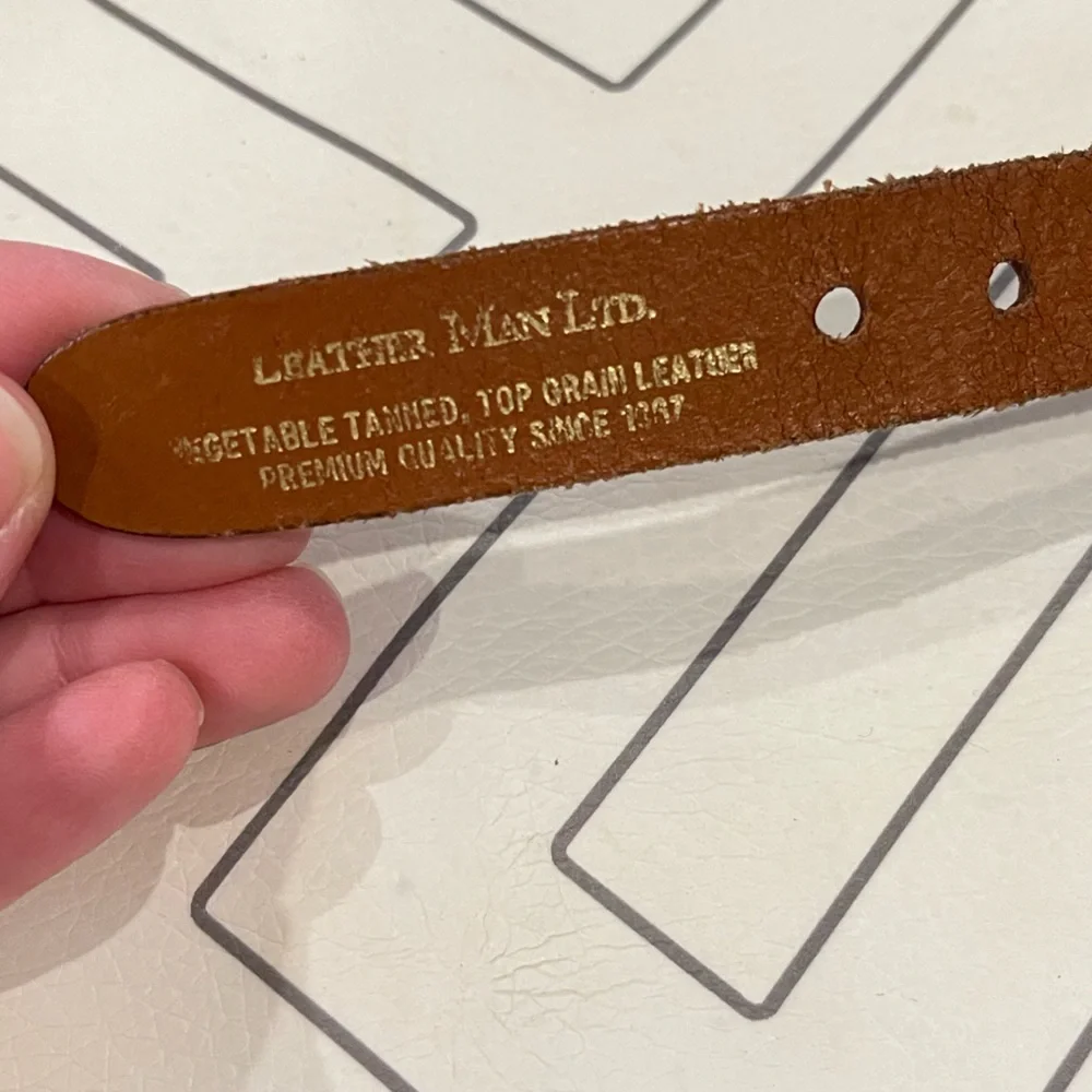 Leather Man Ltd. Big Mouth Bass Belt